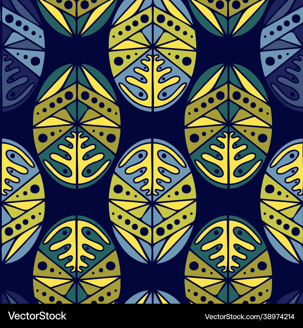 Seamless pattern with abstract geometric Seamless pattern with abstract geometric Vector Image