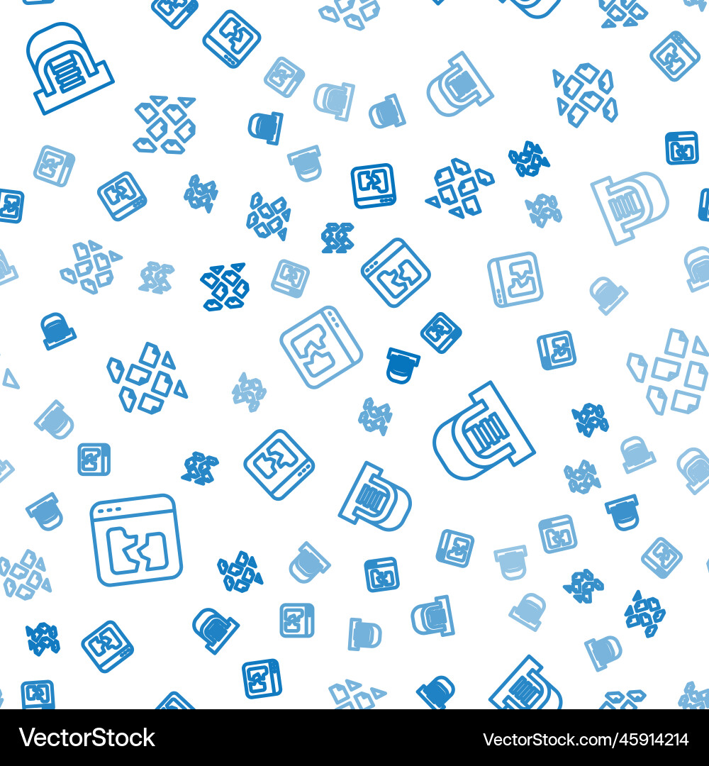 Set line broken file hangar with servers and data Set line broken file hangar with servers and data vector image