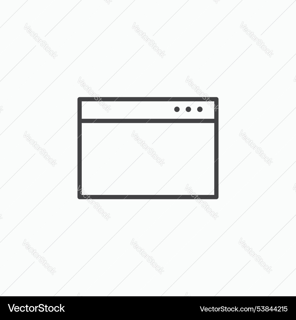 Browser-Fenster-Symbol-Set Browser-Fenster-Symbol-Set vektorbild