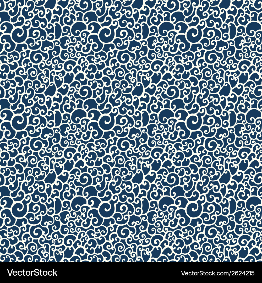 Seamless pattern with abstract doodle geometric Vector Image