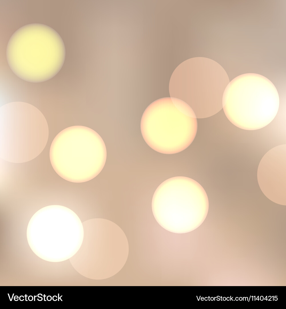 Sparkling bokeh Vector Image