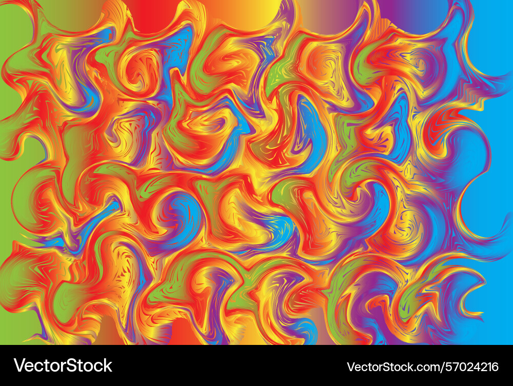 Abstract patterns with a mix of bright colors Abstract patterns with a mix of bright colors Vector Image