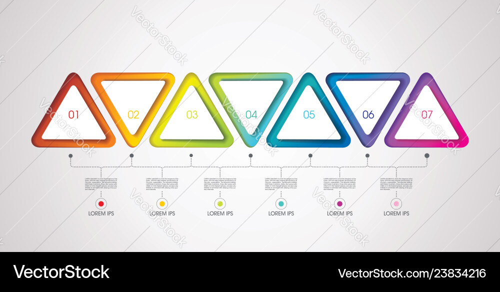 Anzahl Option Banner Design kann verwendet werden Vektorbild