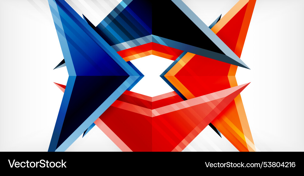 Arrows with 3d effect abstract background Arrows with 3d effect abstract background Vector Image