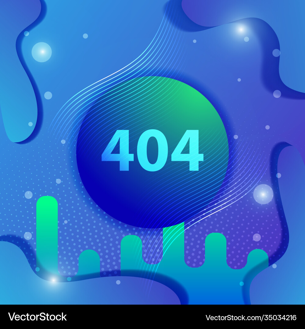 Landing page template with gradient modern webpage Vector Image