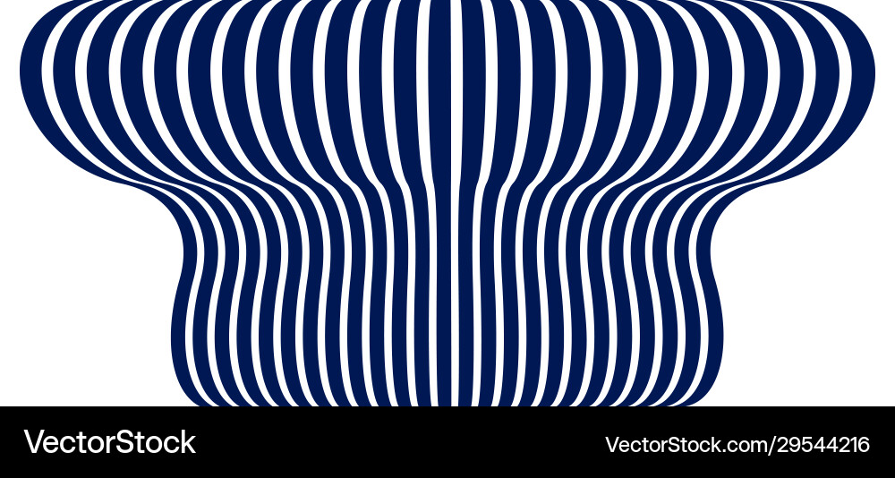 Minimal design abstract lines in 3d Minimal design abstract lines in 3d Vector Image