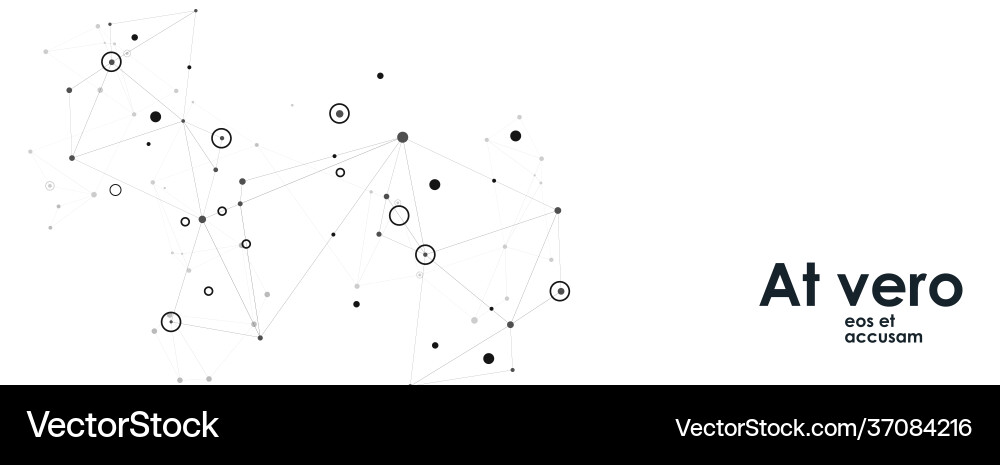 Pattern with connection technology global network Pattern with connection technology global network vector image
