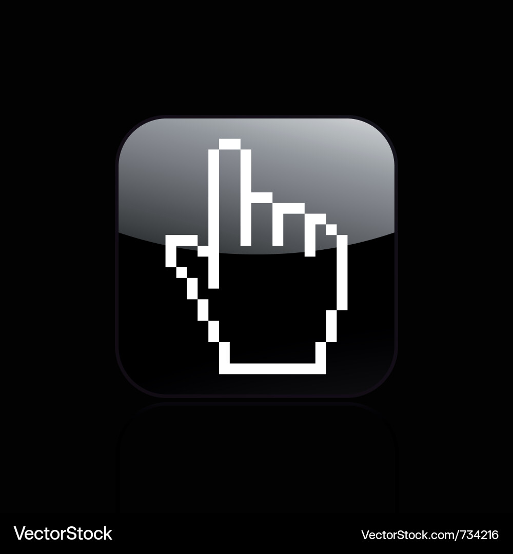 Pointer icon vector image