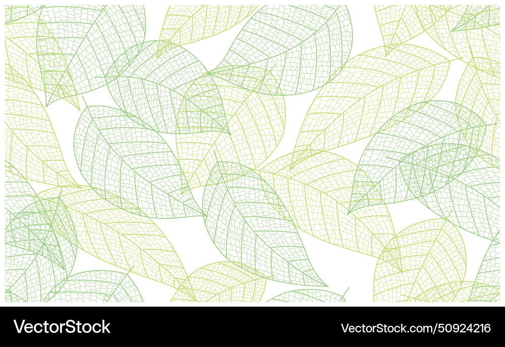 Seamless background with leaf vein pattern Seamless background with leaf vein pattern vector image