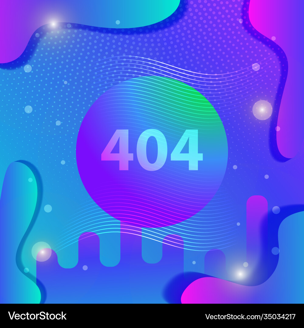 Landing page template with gradient modern webpage Landing page template with gradient modern webpage Vector Image
