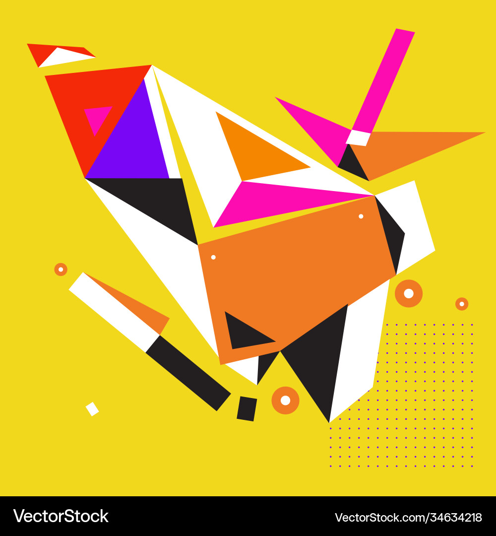 Abstract modern triangles background pattern Abstract modern triangles background pattern vector image