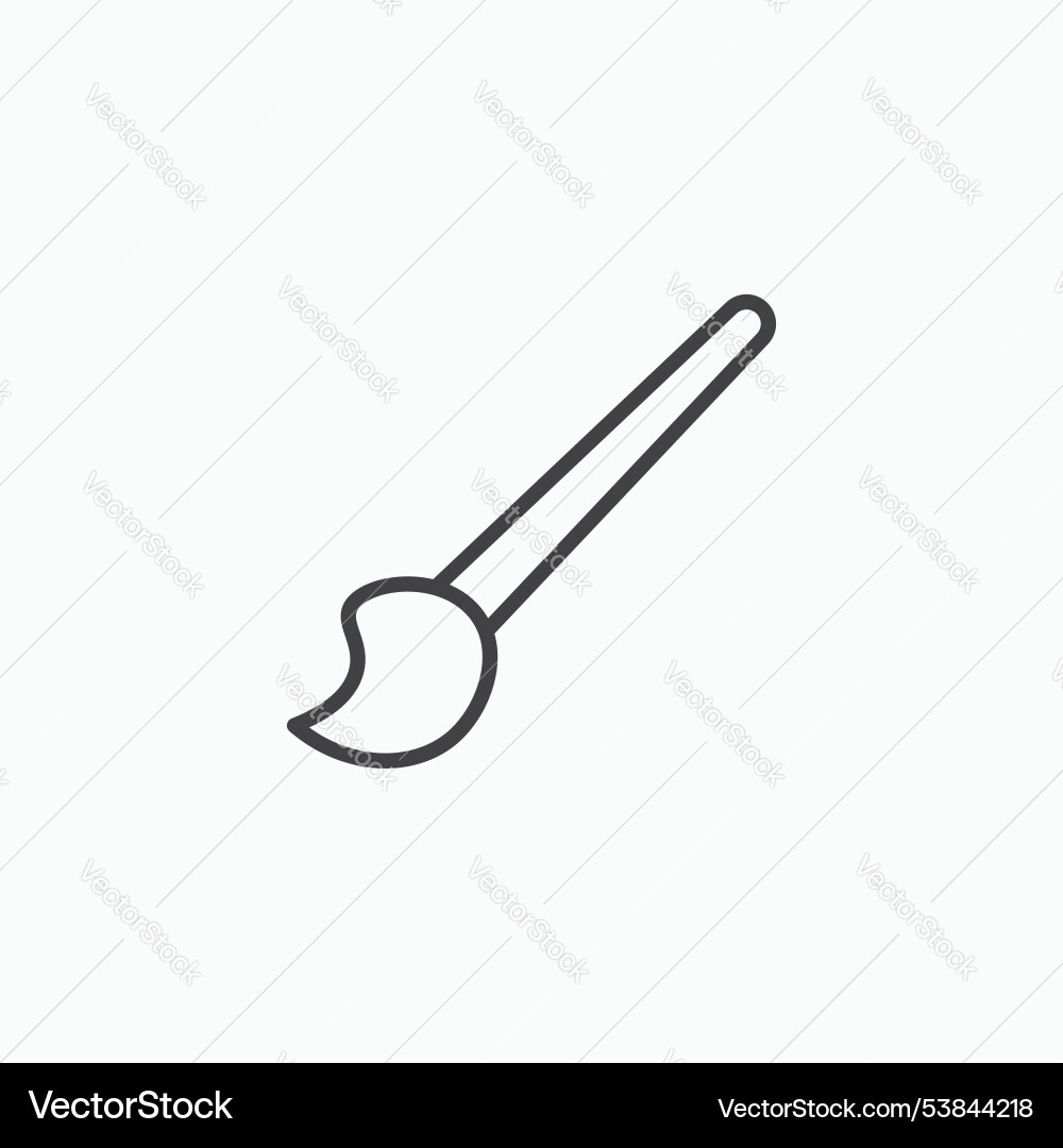 Brush icon set Vector Image