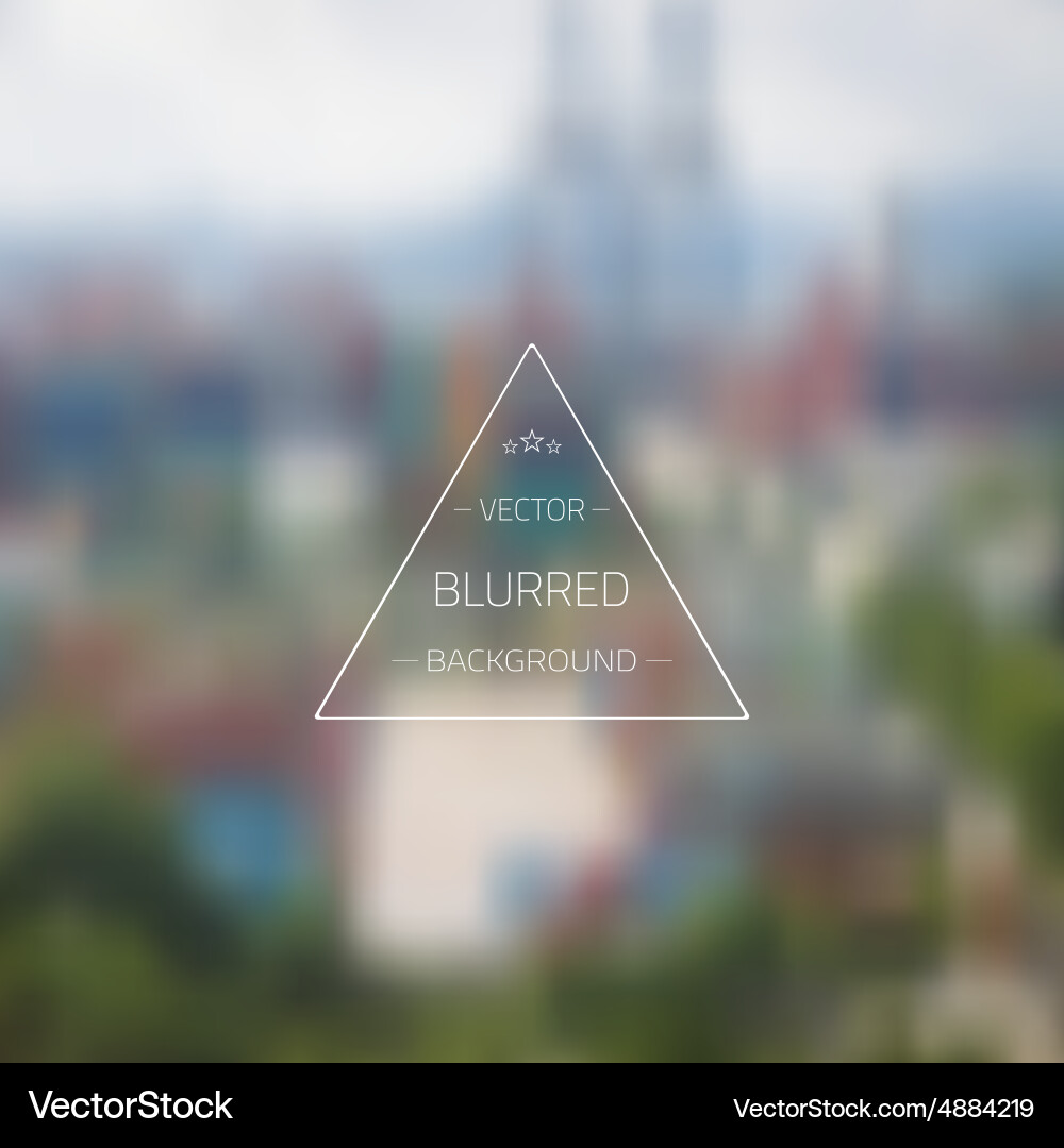 Abstract gradient mesh blurred background vector image