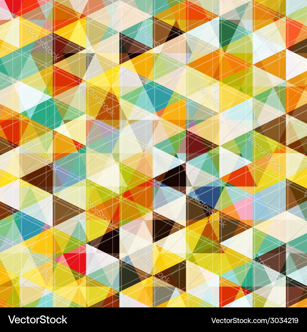 Retro Mosaic Tile Pattern vector image