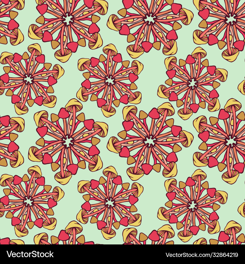 Seamless colorful pattern with lined Seamless colorful pattern with lined vector image