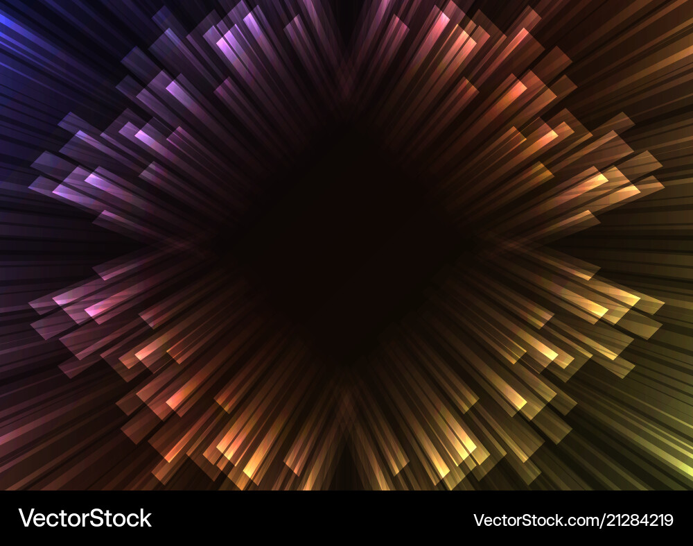 Square overlap stripe rush in dark background Square overlap stripe rush in dark background vector image