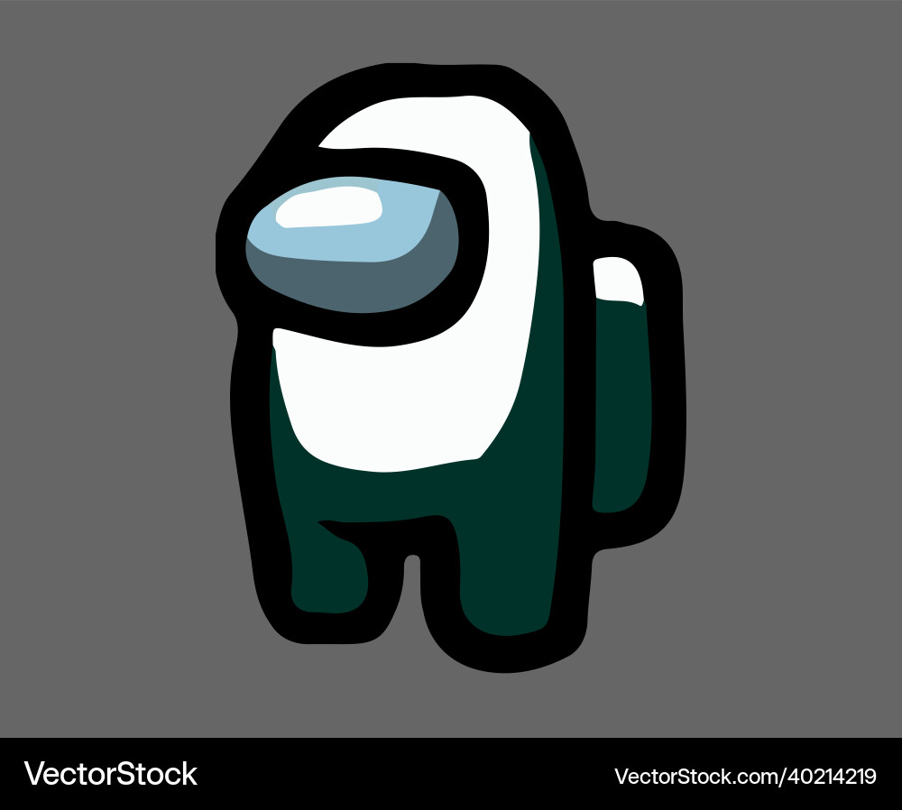 Squid game among us clothes character Squid game among us clothes character vector image
