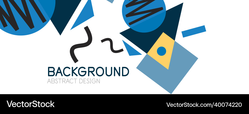Abstract background blocks lines triangles Abstract background blocks lines triangles vector image