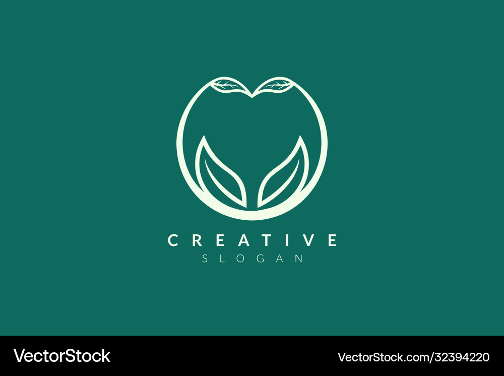 Design leaf various abstract shape minimalist Design leaf various abstract shape minimalist vector image