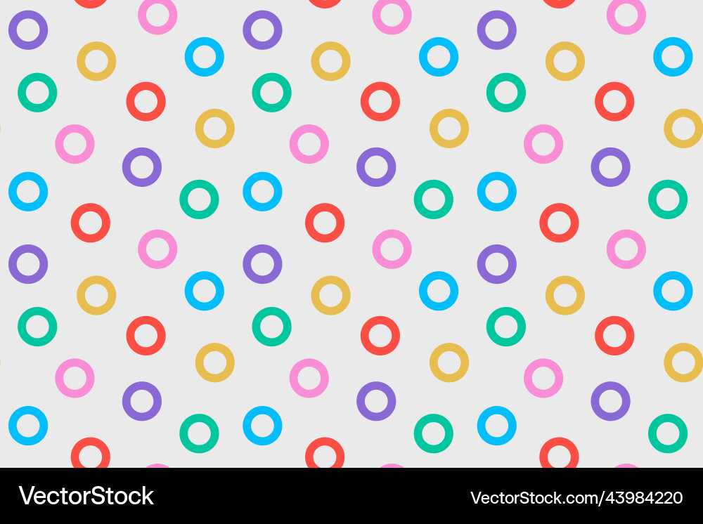Festive seamless retro pattern with random bright Festive seamless retro pattern with random bright vector image