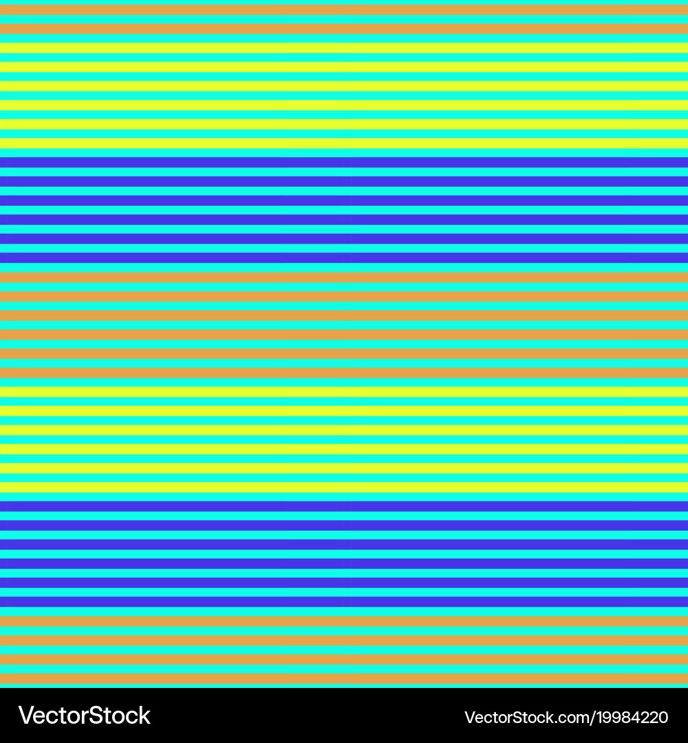Horizontal changing lines seamless pattern vector image