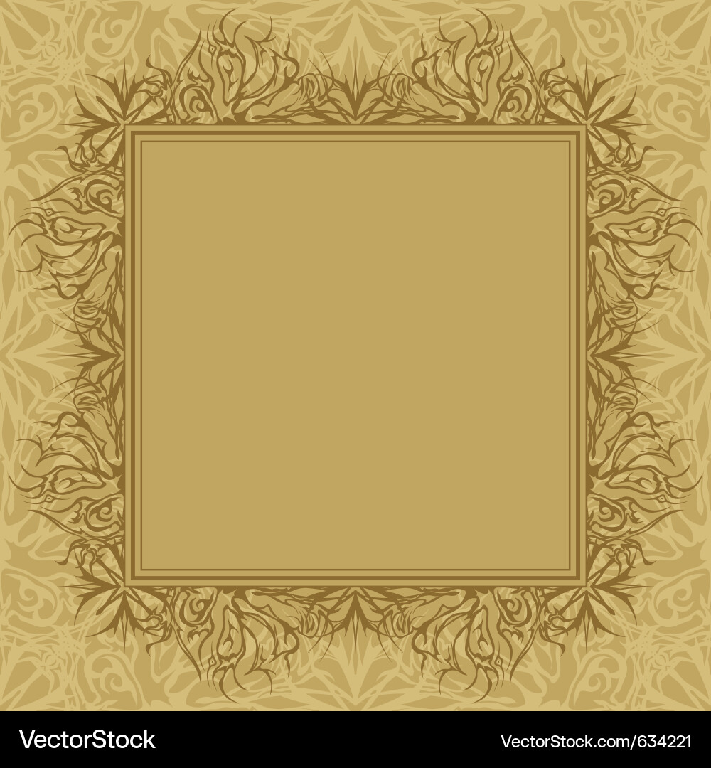 Abstract background frame vector image