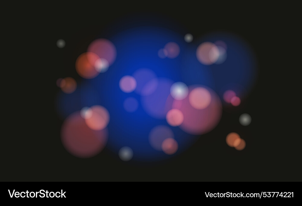 Abstract blurred background bokeh effect Abstract blurred background bokeh effect Vector Image