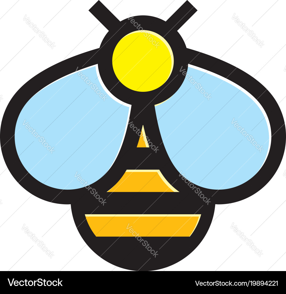Bee (19894221) – Royalty-Free Vector | VectorStock