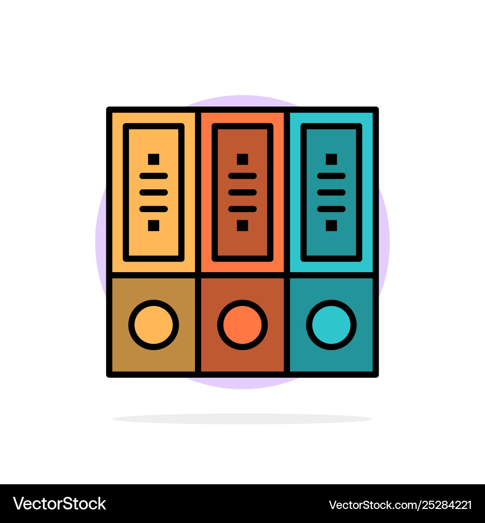 Files archive data database documents folders Files archive data database documents folders Vector Image