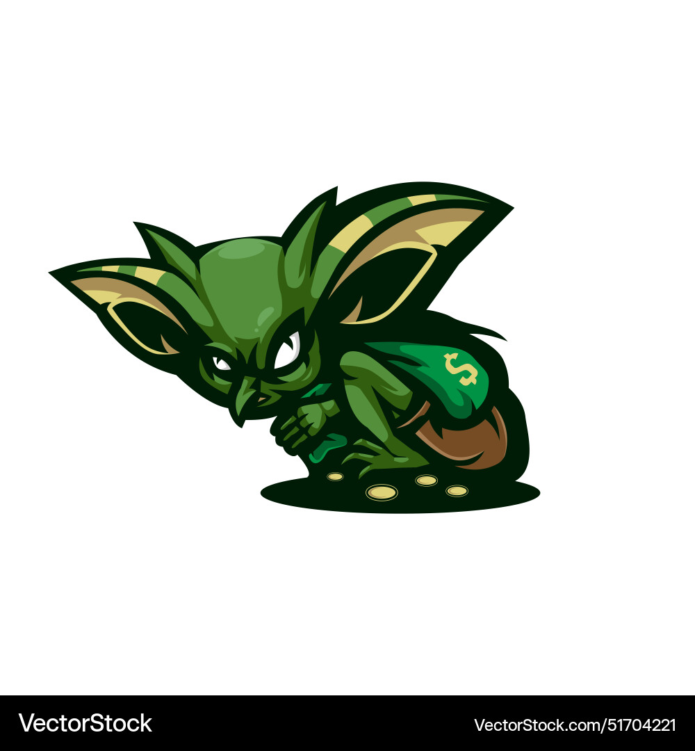 Goblin alp Royalty Free Vector Image - VectorStock