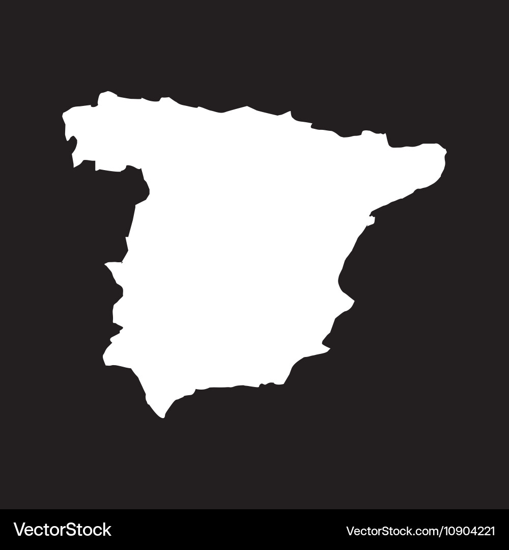 Map classic icon of spanish culture Vector Image