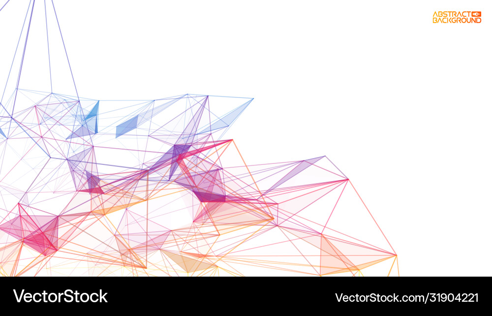 Network Connection Abstract vector image
