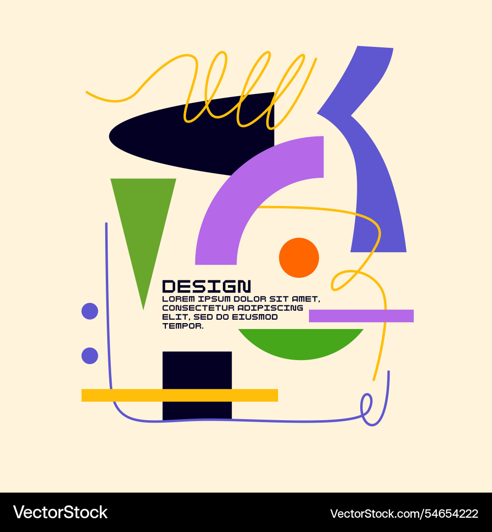 Abstract background for design a template vector image