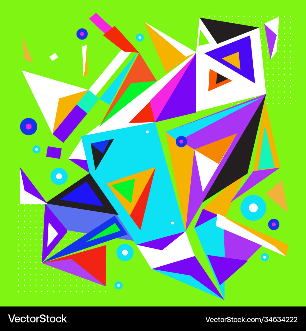 Abstract modern triangles background pattern Abstract modern triangles background pattern vector image