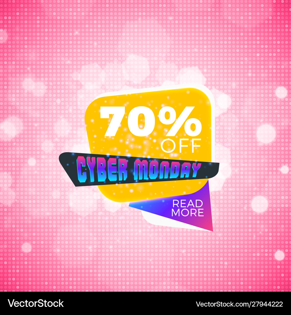 Cyber monday verkauf sticker Rabatt banner special Cyber monday verkauf sticker Rabatt banner special vektorbild