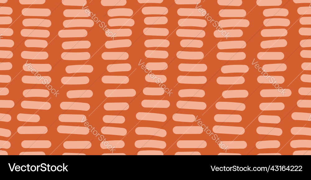 Hand drawn horizontal dash lines seamless pattern Hand drawn horizontal dash lines seamless pattern vector image