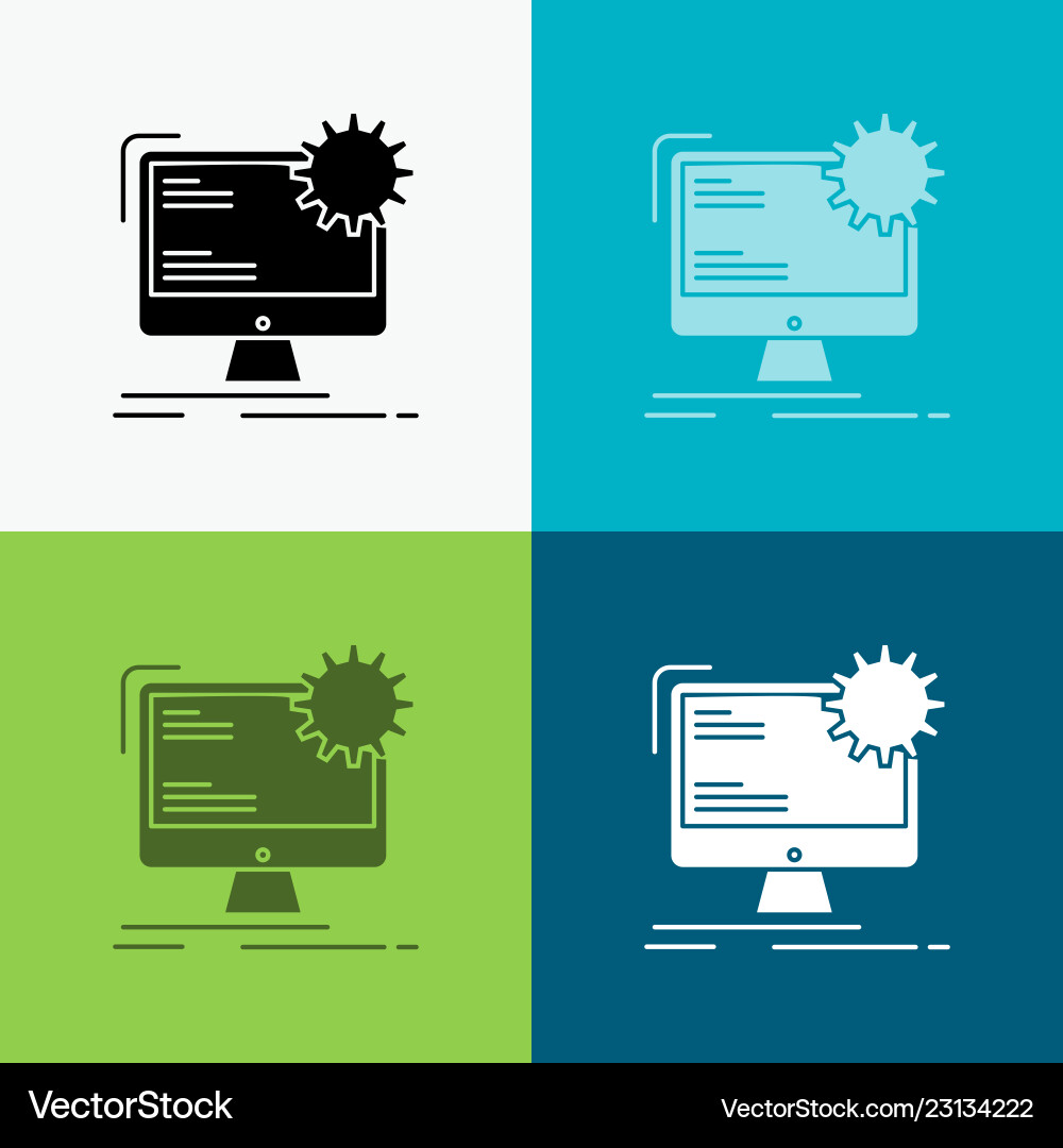 Internet layout page site static icon over Internet layout page site static icon over vector image