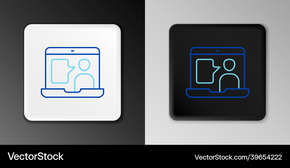 Line e-learning of different foreign languages Line e-learning of different foreign languages Vector Image