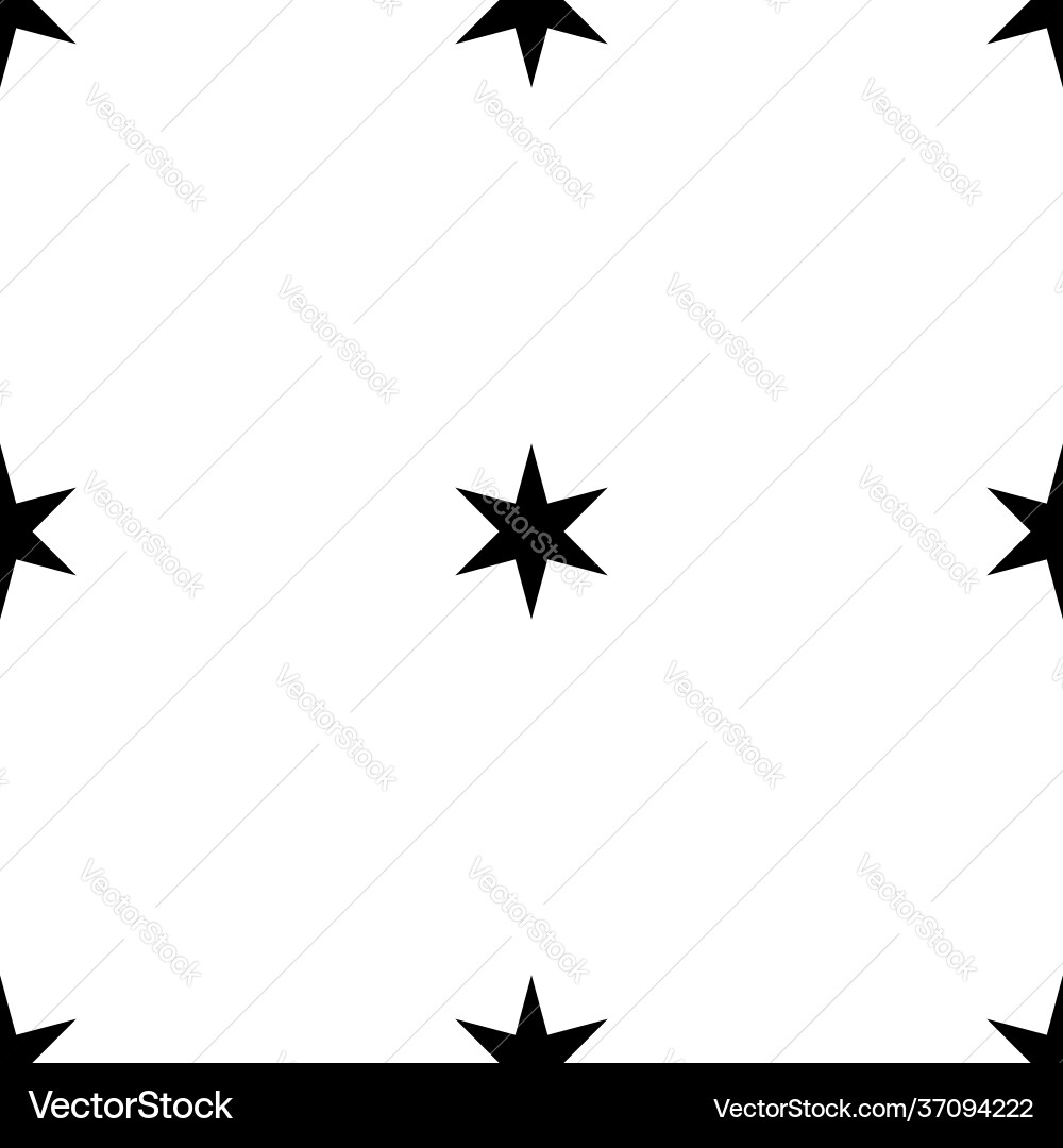 Repeatable seamless star shape pattern Repeatable seamless star shape pattern Vector Image