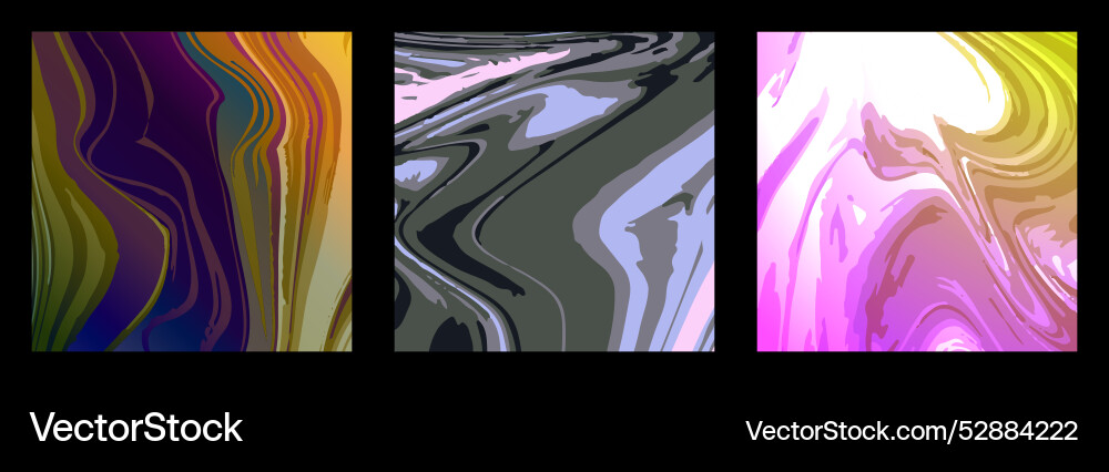 Texture of colorful marble patterns Vector Image