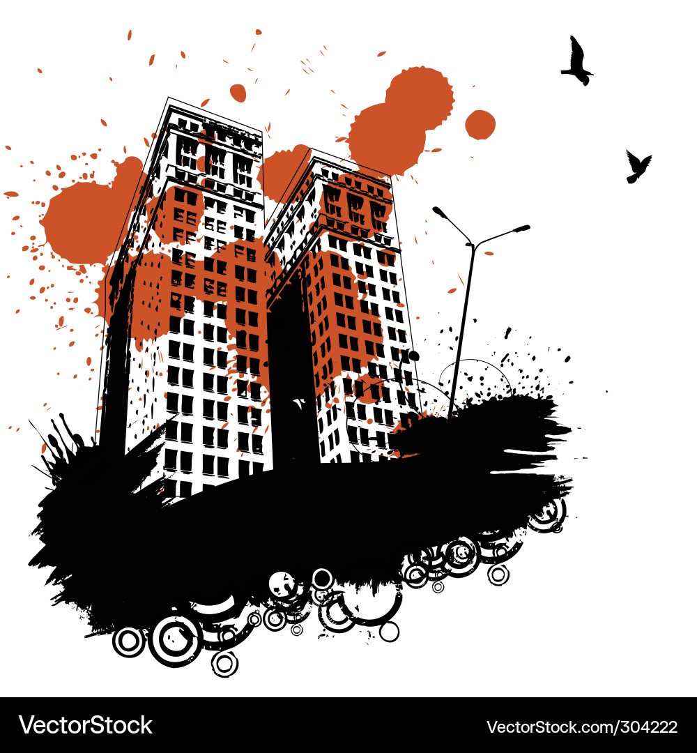 Urban grunge vector image