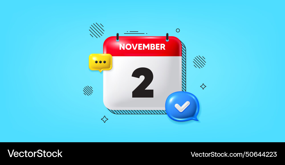 2nd day of the month icon event schedule date 2nd day of the month icon event schedule date vector image