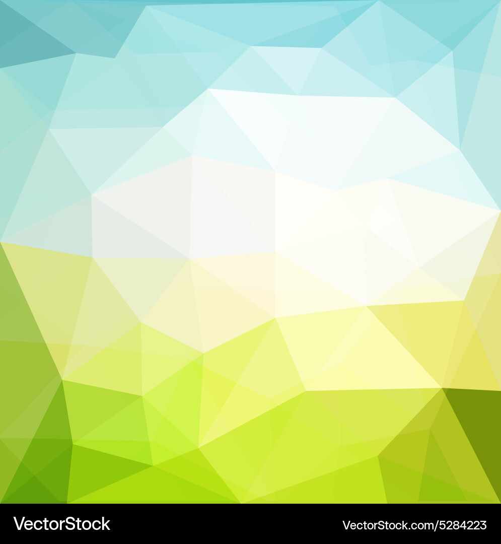 Abstract geometric background with triangle vector image