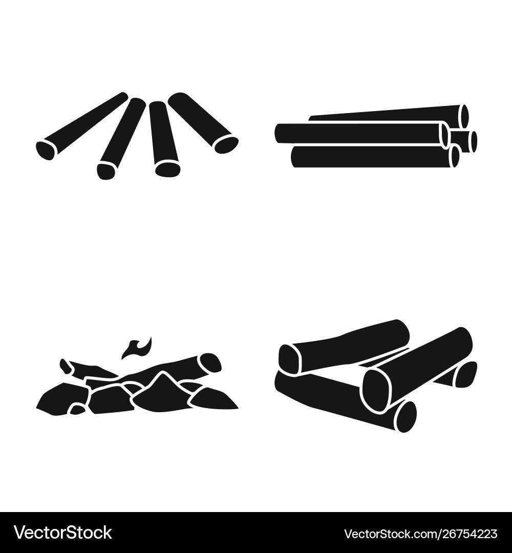 Isolated object rough and forestry icon Isolated object rough and forestry icon vector image