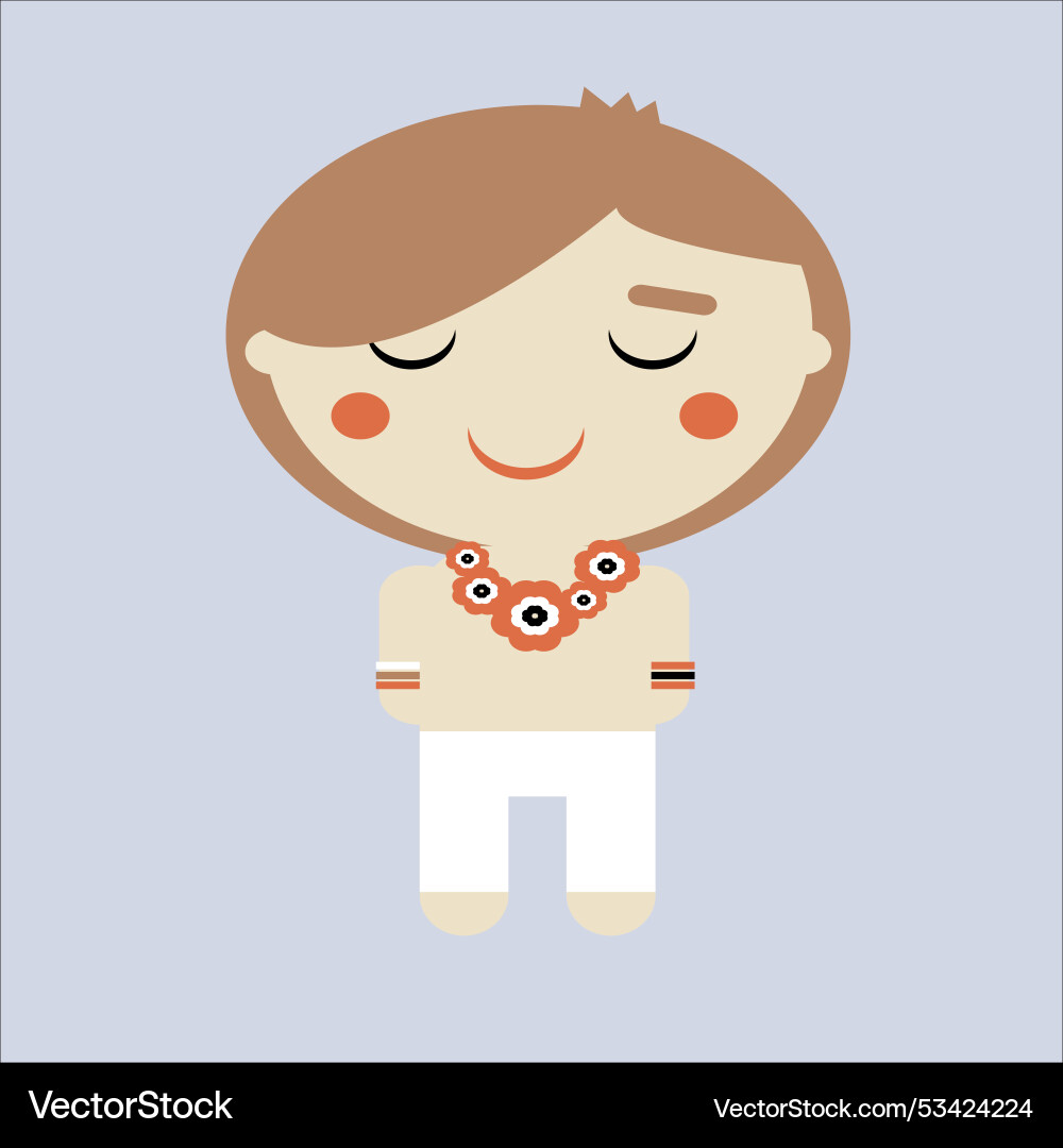 A logo with an attractive shape and color combinat A logo with an attractive shape and color combinat Vector Image