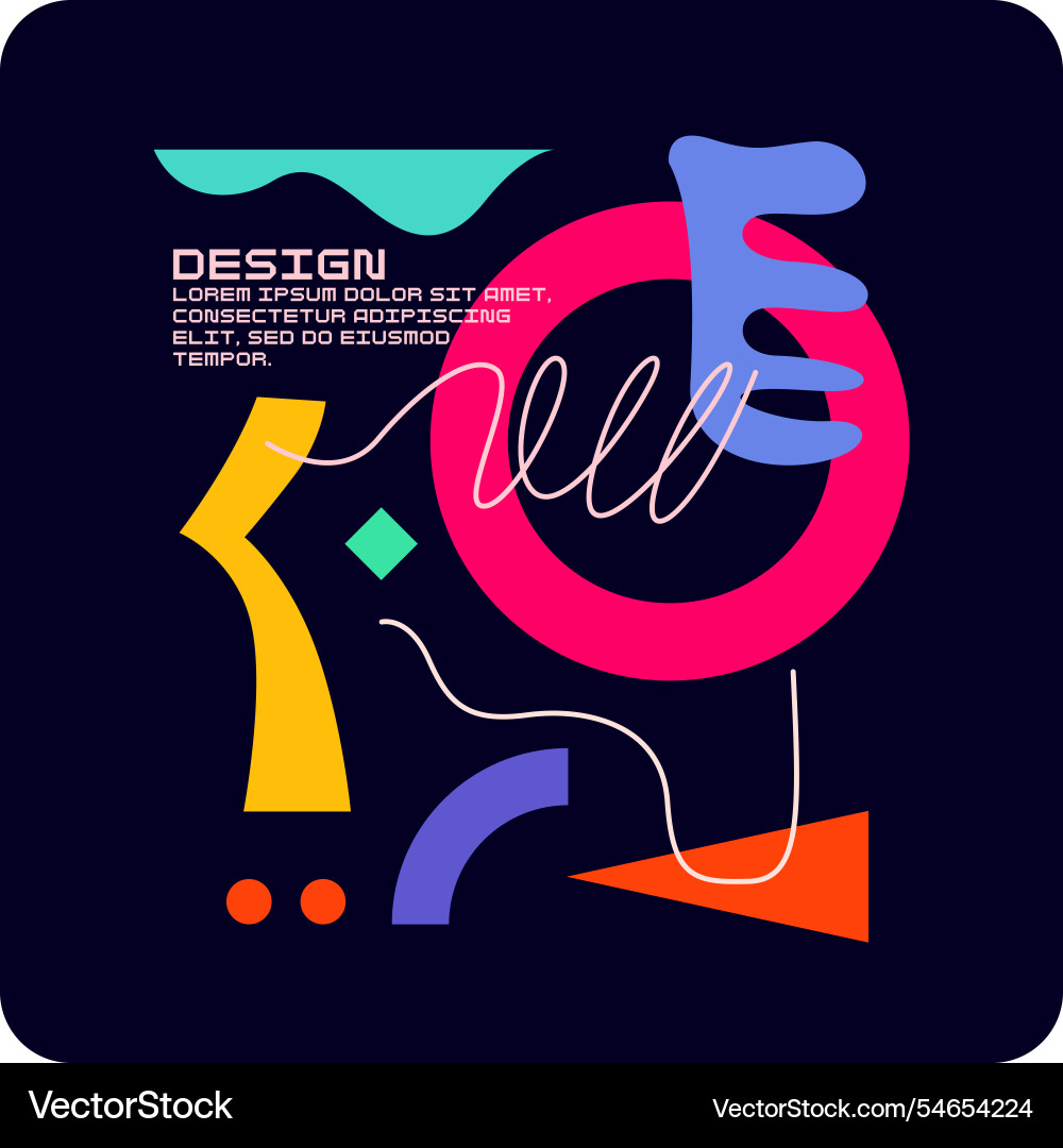 Abstract background for design a template Abstract background for design a template vector image