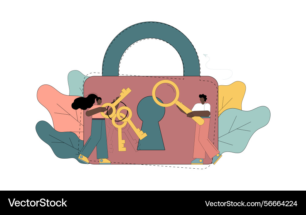 Key selection finding a forgotten password Key selection finding a forgotten password Vector Image