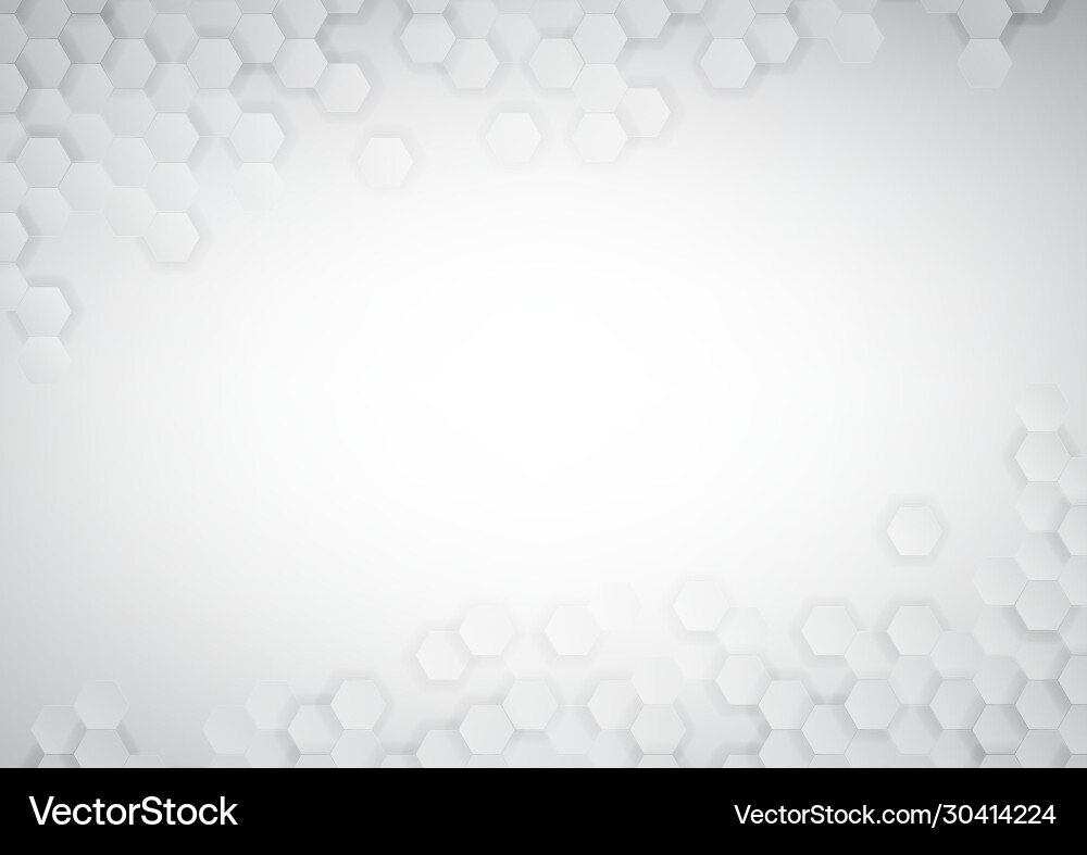 Pattern hexagon background abstract vector image