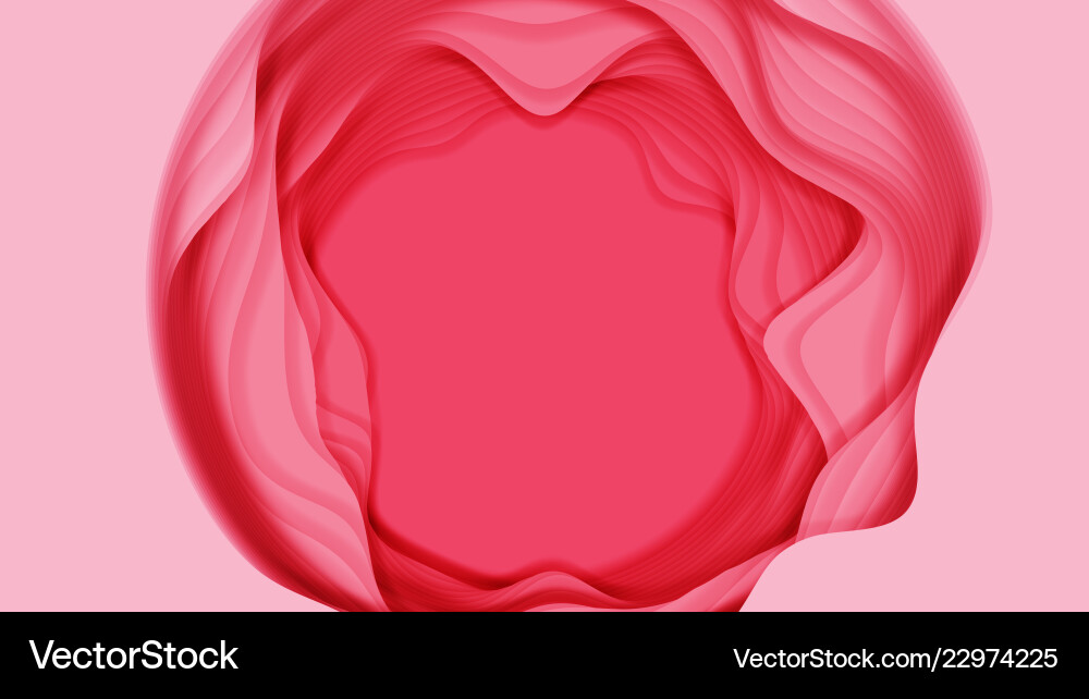 3d abstract background with paper cut shape 3d abstract background with paper cut shape vector image