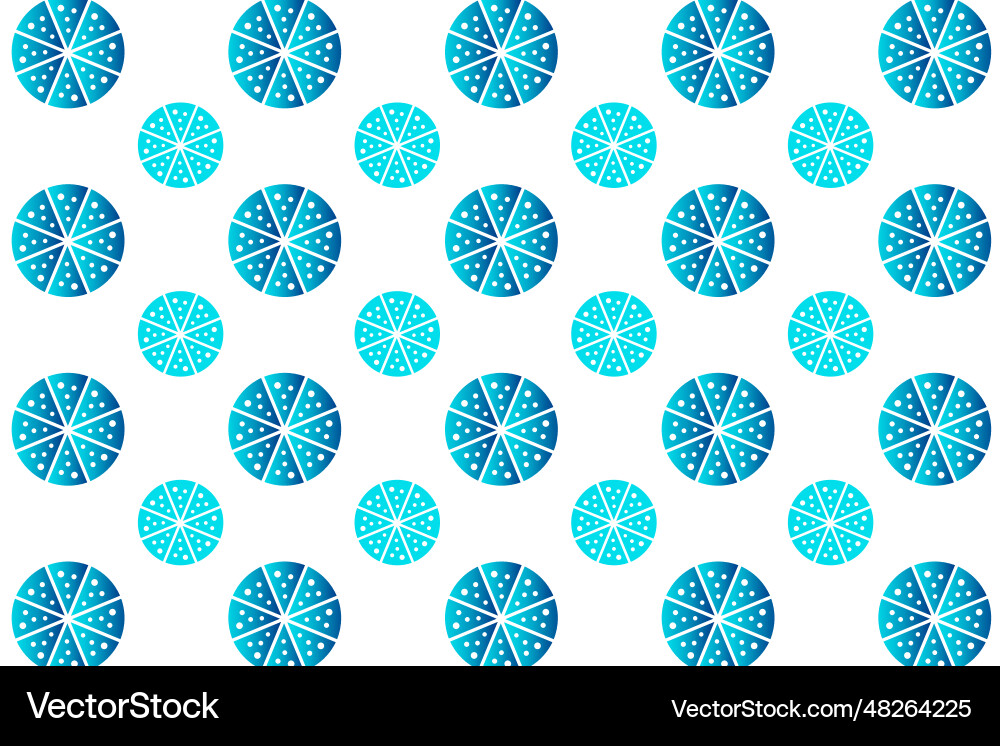 Abstract pizza pattern background vector image